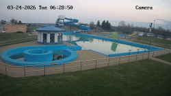 Hlavní bazén, divoká řeka