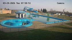 Hlavní bazén, divoká řeka