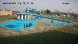 Hlavní bazén, divoká řeka