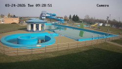 Hlavní bazén, divoká řeka