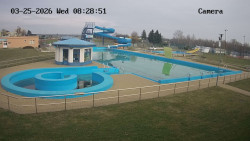 Hlavní bazén, divoká řeka