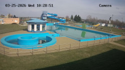 Hlavní bazén, divoká řeka