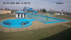 Hlavní bazén, divoká řeka