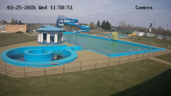 Hlavní bazén, divoká řeka