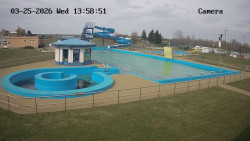 Hlavní bazén, divoká řeka