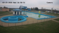 Hlavní bazén, divoká řeka