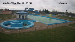 Hlavní bazén, divoká řeka