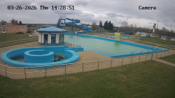 Hlavní bazén, divoká řeka