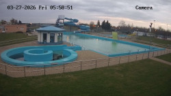 Hlavní bazén, divoká řeka