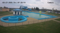 Hlavní bazén, divoká řeka