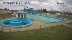 Hlavní bazén, divoká řeka