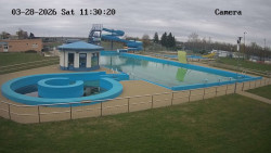 Hlavní bazén, divoká řeka