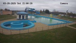 Hlavní bazén, divoká řeka