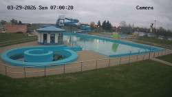 Hlavní bazén, divoká řeka