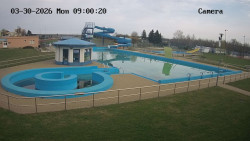 Hlavní bazén, divoká řeka