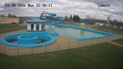 Hlavní bazén, divoká řeka