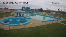 Hlavní bazén, divoká řeka