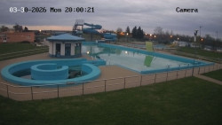 Hlavní bazén, divoká řeka