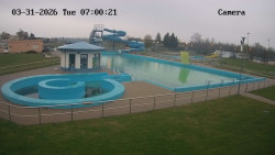 Hlavní bazén, divoká řeka