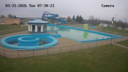 Hlavní bazén, divoká řeka