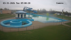 Hlavní bazén, divoká řeka