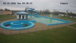 Hlavní bazén, divoká řeka