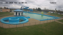 Hlavní bazén, divoká řeka