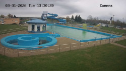 Hlavní bazén, divoká řeka