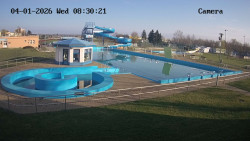 Hlavní bazén, divoká řeka