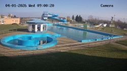 Hlavní bazén, divoká řeka