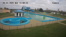 Hlavní bazén, divoká řeka