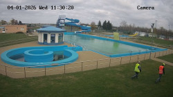 Hlavní bazén, divoká řeka