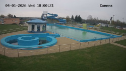 Hlavní bazén, divoká řeka