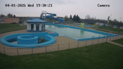 Hlavní bazén, divoká řeka