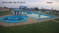 Hlavní bazén, divoká řeka