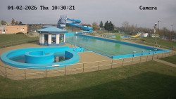 Hlavní bazén, divoká řeka