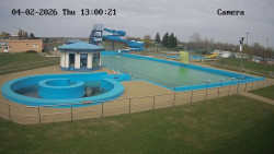 Hlavní bazén, divoká řeka