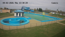 Hlavní bazén, divoká řeka