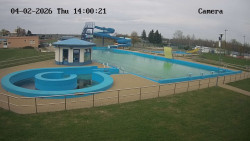 Hlavní bazén, divoká řeka