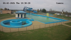 Hlavní bazén, divoká řeka