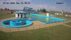 Hlavní bazén, divoká řeka