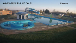 Hlavní bazén, divoká řeka