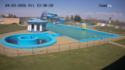 Hlavní bazén, divoká řeka