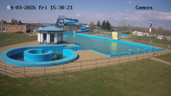 Hlavní bazén, divoká řeka