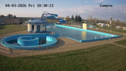 Hlavní bazén, divoká řeka