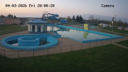 Hlavní bazén, divoká řeka