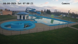 Hlavní bazén, divoká řeka