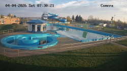 Hlavní bazén, divoká řeka