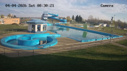 Hlavní bazén, divoká řeka