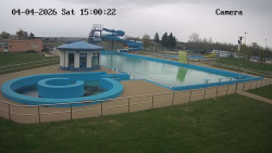 Hlavní bazén, divoká řeka